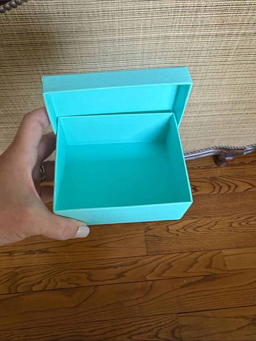 Tiffany & Co. Signature Blue Jewelry Box - Picture 2 of 3